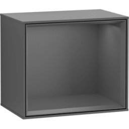 Villeroy und Boch Villeroy et Boch module d' Finion F580GKGK 41.8x35.6x27cm, étagère Antracite Matt, Anthracite matt