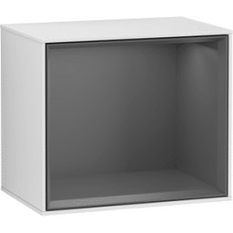 Villeroy und Boch Villeroy et Boch module d' Finion F580GKMT 41.8x35.6x27cm, étagère Antracite Matt, laqué blanc mat