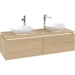 Villeroy und Boch Villeroy & Boch Legato Villeroy & Boch B591L0VJ 140x38x50cm, avec éclairage LED, Nordic Oak