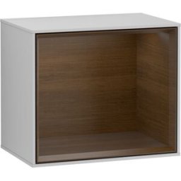 Villeroy und Boch Villeroy et Boch module d' Finion Villeroy et Boch FD10GNGJ 41,8x35,6x27cm, étagère Walnut Veneer , gris clair mat