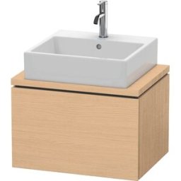 Duravit L-Cube meuble sous-vasque LC580003030 62 x 47,7 cm, Eiche natur , pour console, 2000 coulissant