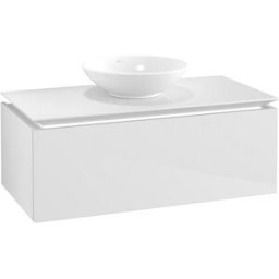 Villeroy und Boch Villeroy & Boch Legato Villeroy & Boch B603L0DH 100x38x50cm, avec éclairage LED, Glossy White