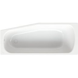 BetteBambino baignoire 2780000157 x 65 cm, blanc, pied incliné à droite