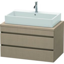Duravit DuraStyle vasque DS531807575 90 x 54,8 cm, lin, pour console, 2 tiroirs