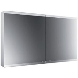 Emco Asis Evo monté en surface éclairée coffret de miroir 939.707.006 de 1200x700mm, 2-porte, avec LightSystem, avec chauffage de miroir
