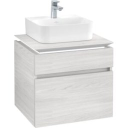 Villeroy und Boch Villeroy & Boch Legato Villeroy & Boch B732L0E8 60x55x50cm, avec éclairage LED, White Wood