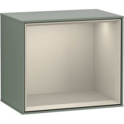 Villeroy und Boch Villeroy et Boch module d' Finion F590HHGM 41.8x35.6x27cm, station de charge, étagère Sand matt, Olive Matt Lacquer