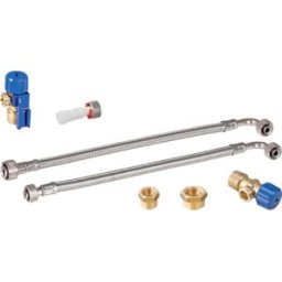 Geberit set de raccordement d'eau 131012001 WC 114cm, au milieu à l'arrière, pour le module sanitaire Monolith