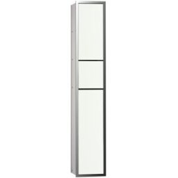 Emco Asis 976027864 Modules toilettes Pharmacie, Porte papier, Porte-balai de WC