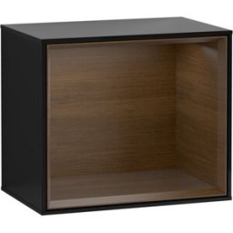 Villeroy und Boch Villeroy et Boch module d' Finion G580GNPH 41.8x35.6x27cm, Emotion, étagère Walnut Veneer , Glossy Black Lacquer