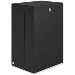 Hewi System 900 distributeur de rouleaux de papier 900.06.01060DC Inox thermolaqué noir mat, électronique
