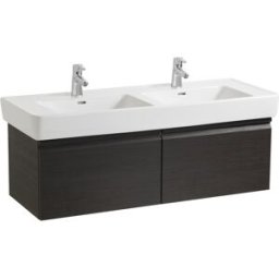 LAUFEN match0 un Pro H4830820954231 H4830820954231 122x39x45cm, 2 tiroirs, 2 tiroirs intérieurs, wengé