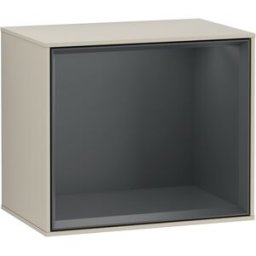 Villeroy und Boch Villeroy et Boch module d' Finion F590HGHH 41.8x35.6x27cm, station de charge, étagère Midnight Blue , Sand Matt Lacquer