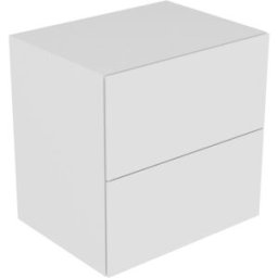 Keuco Edition 11 buffet 31323850100 70 x 70 x 53,5 cm, avec LED, placage chêne tabac