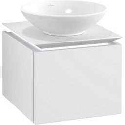 Villeroy und Boch Villeroy & Boch Legato Villeroy & Boch B565L0MS 45x38x50cm, avec éclairage LED, White Matt