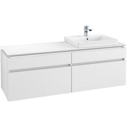 Villeroy und Boch Villeroy & Boch Legato Villeroy & Boch B691L0MS 160x55x50cm, avec éclairage LED, White Matt