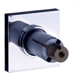 Emco 358700100 Set de montage (contiens 2 support murale) 53 x 53 mm, pour Barre pour rideau de douche