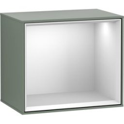 Villeroy und Boch Villeroy et Boch module d' Finion Villeroy et Boch FD10MTGM 41,8x35,6x27cm, étagère White Matt , Olive Matt Lacquer