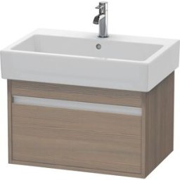 Ketho Duravit vasque KT668403535 65 x 44 cm, chêne terra, 2000 , suspendu