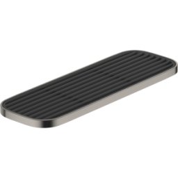 Dornbracht étagère modèle mural 83482970-99, sans insert de grille, 300 mm, platine noir mat