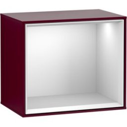 Villeroy und Boch Villeroy et Boch module d' Finion F590MTHB 41.8x35.6x27cm, station de charge, étagère White Matt , Peony Matt