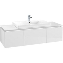 Villeroy und Boch Villeroy & Boch Legato Villeroy & Boch B698L0DH 140x38x50cm, avec éclairage LED, Glossy White