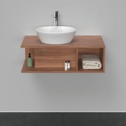 Duravit D-Neo meuble sous-vasque DE492807979 80 x 55 cm, Noyer Naturel , 2000 , compartiment 2000 console match3