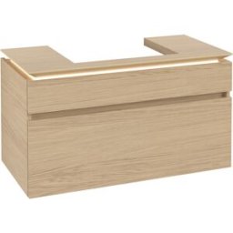 Villeroy und Boch Villeroy & Boch Legato Villeroy & Boch B681L0VJ 100x55x50cm, avec éclairage LED, Nordic Oak