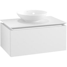 Villeroy und Boch Villeroy & Boch Legato Villeroy & Boch B601L0MS 80x38x50cm, avec éclairage LED, White Matt