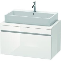 Duravit DuraStyle vasque DS531302222 90 x 54,8 cm, blanc brillant, pour console, 2000 coulissant