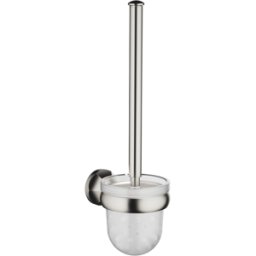 Dornbracht Madison WC - garniture de toilette Modèle mural, insert en verre cristal, mat, platine mat