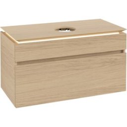 Villeroy und Boch Villeroy & Boch Legato Villeroy & Boch B572L0VJ 100x55x50cm, avec éclairage LED, Nordic Oak