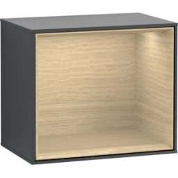 Villeroy und Boch Villeroy et Boch module d' Finion Villeroy et Boch FD10PCHG 41.8x35.6x27cm, étagère Oak Veneer , midnight Blue Matt Lacquer