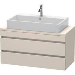 Duravit DuraStyle vasque DS530909191 100 x 47,8 cm, taupe, pour console, 2 tiroirs