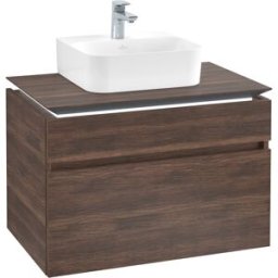 Villeroy und Boch Villeroy & Boch Legato Villeroy & Boch B734L0VH 80x55x50cm, avec éclairage LED, Arizona Oak