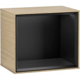 Villeroy und Boch Villeroy et Boch module d' Finion G590PDPC 41.8x35.6cm, station de charge, emotion, étagère noir mat, Oak Veneer