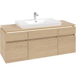 Villeroy und Boch Villeroy & Boch Legato Villeroy & Boch B699L0VJ 140x55x50cm, avec éclairage LED, Nordic Oak