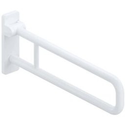 Hewi 801 rail porteur à Hewi 801.50.14698 750 mm, blanc de sécurité, rotatif, âme en aluminium
