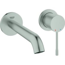 Grohe Essence set de finition 29192DC1 mitigeur lavabo 2 trous à encastrer, saillie 183 mm, super acier