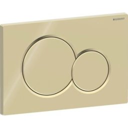 Plaque de déclenchement ronde Geberit Sigma 01 115770DT5 en laiton, pour UP 320