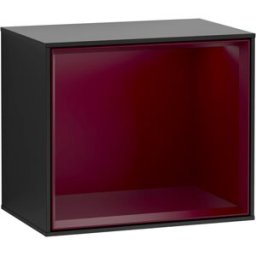 Villeroy und Boch Villeroy et Boch module d' Finion F590HBPD 41.8x35.6x27cm, station de charge, étagère Peony Matt , laqué noir mat