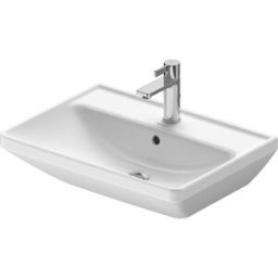 Duravit D-Neo lavabo 2366600000 60 x 44 cm, avec trou pour robinet, trop-plein, plage de robinetterie, blanc