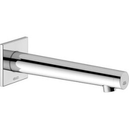 Keuco IXMO électronique mitigeur lavabo 59517011142 chromé, encastré, fonctionnement sur secteur, saillie 225mm, rosace carrée
