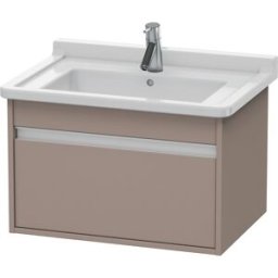 Ketho Duravit vasque KT666304343 65 x 45,5 cm, basalte mat, 2000 , suspendu