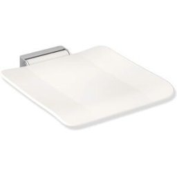 Hewi System 900 Siège rabattable mobile 900.51.401XA98 450 x 112 x 450 mm, masse Inox , polyamide Inox sécurité