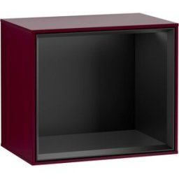 Villeroy und Boch Villeroy et Boch module d' Finion F590PDHB 41.8x35.6x27cm, station de charge, étagère noir mat, Peony Matt