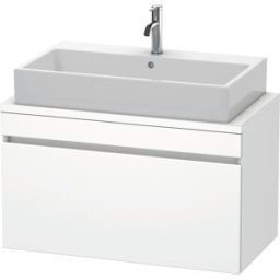 Duravit DuraStyle vasque DS530301818 90 x 47,8 cm, blanc mat, pour console, 2000 coulissant