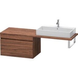 Duravit DuraStyle vasque match0 DS533402121 80 x 54,8 cm, noyer foncé, pour console, coulissant 2000
