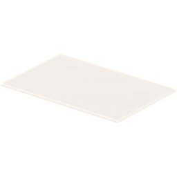 Duravit DuraSquare insert en verre 0099648300 blanc, pour consoles métalliques 003101 ou 003102