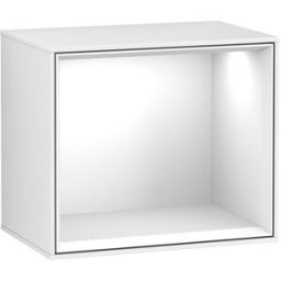 Villeroy und Boch Villeroy et Boch module d' Finion F590GFGF 41.8x35.6x27cm, station de charge, étagère Glossy White , laqué blanc brillant